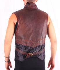 Viper Leather Vest