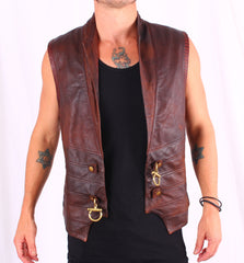 Viper Leather Vest